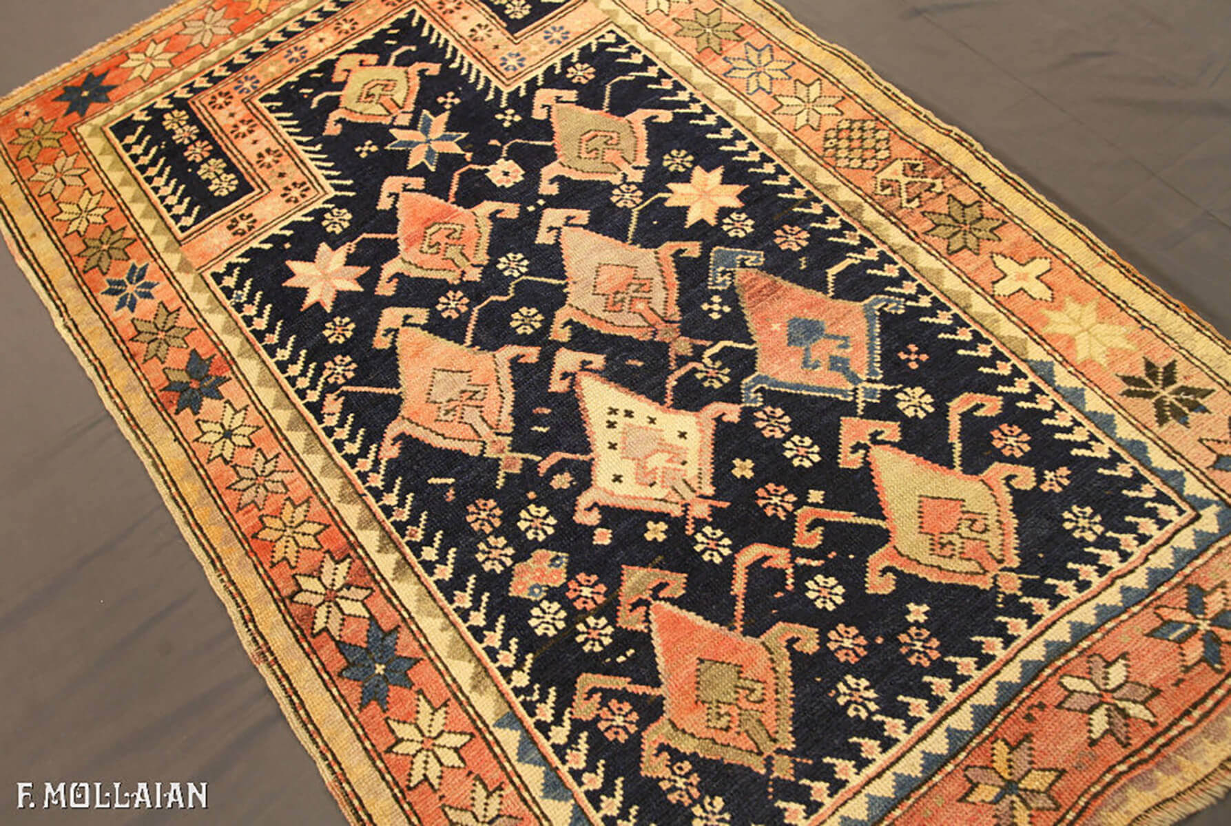 Antique Caucasian Small Shirvan Rug n°:81119694